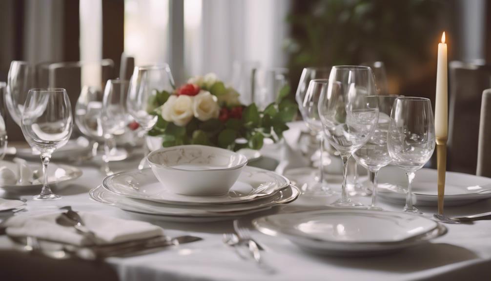 tableware influence on dining