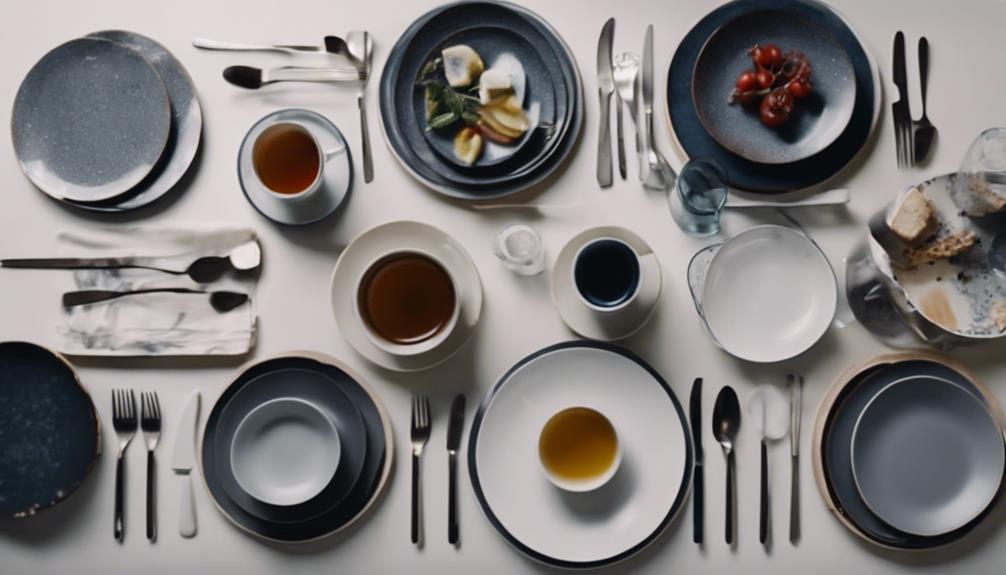 tableware variety and uses