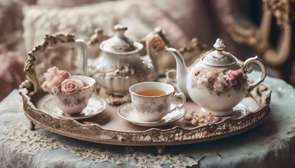 tea tray makeover inspiration