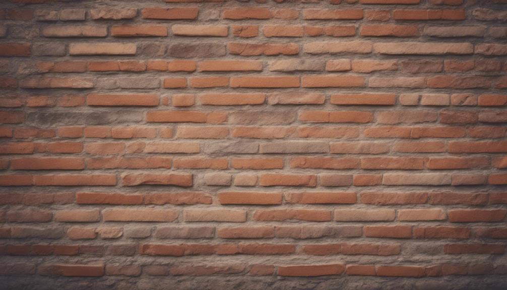 textural brick wall details