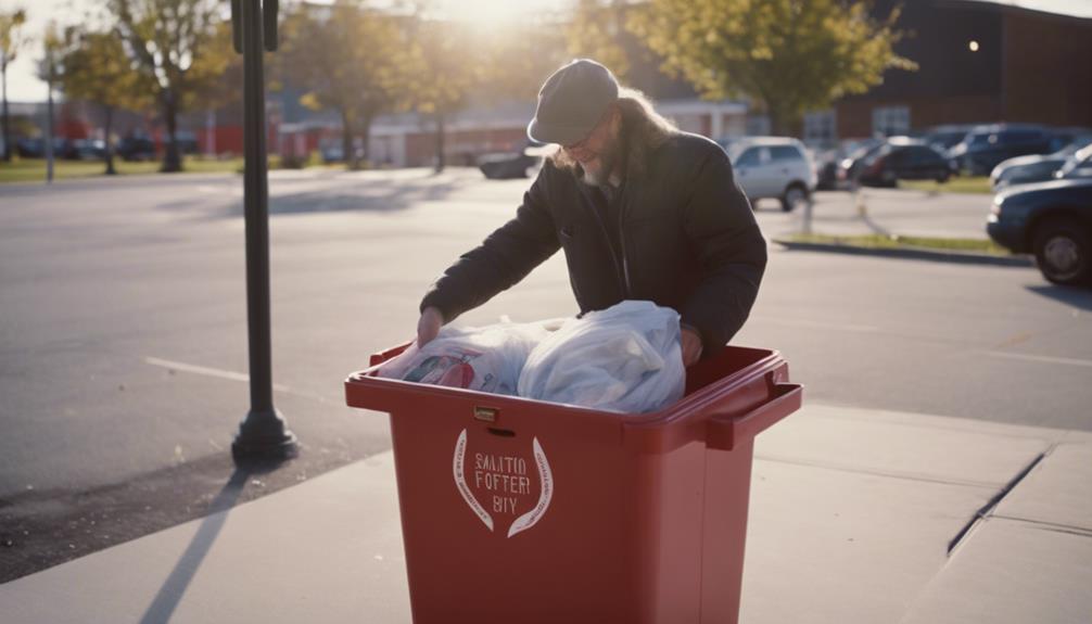 thrift stores and donations