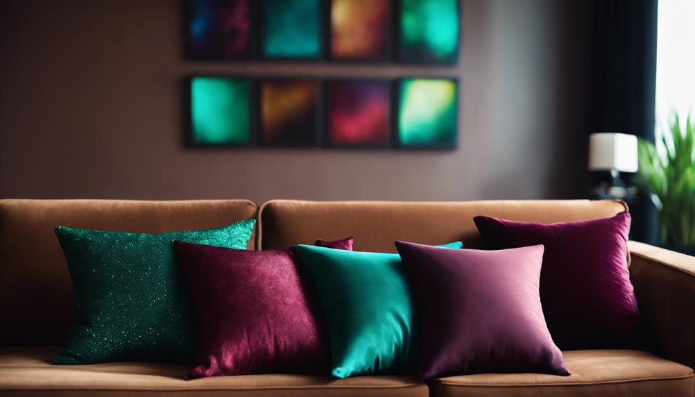 throw pillow color guide