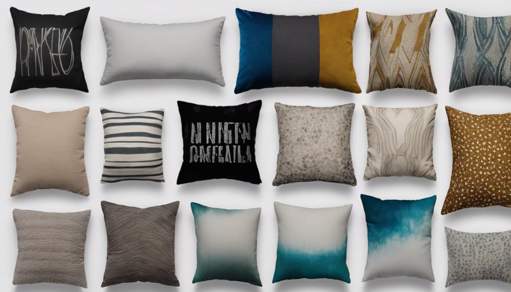 throw pillow price guide