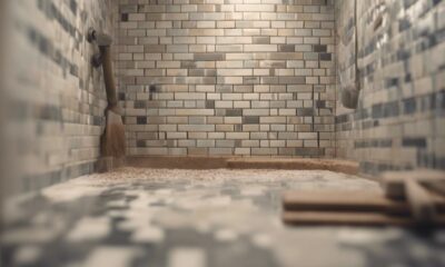 tile mortar for showers