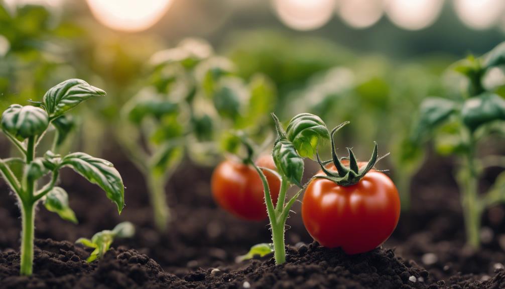 tomato plant fertilizer selection