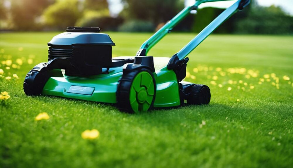 top electric lawn mowers