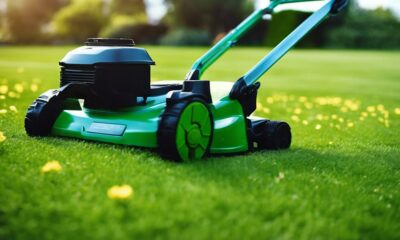 top electric lawn mowers