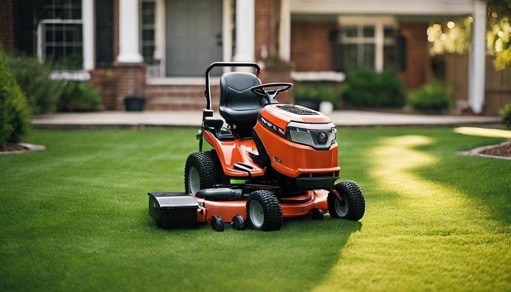 top ride on lawn mowers