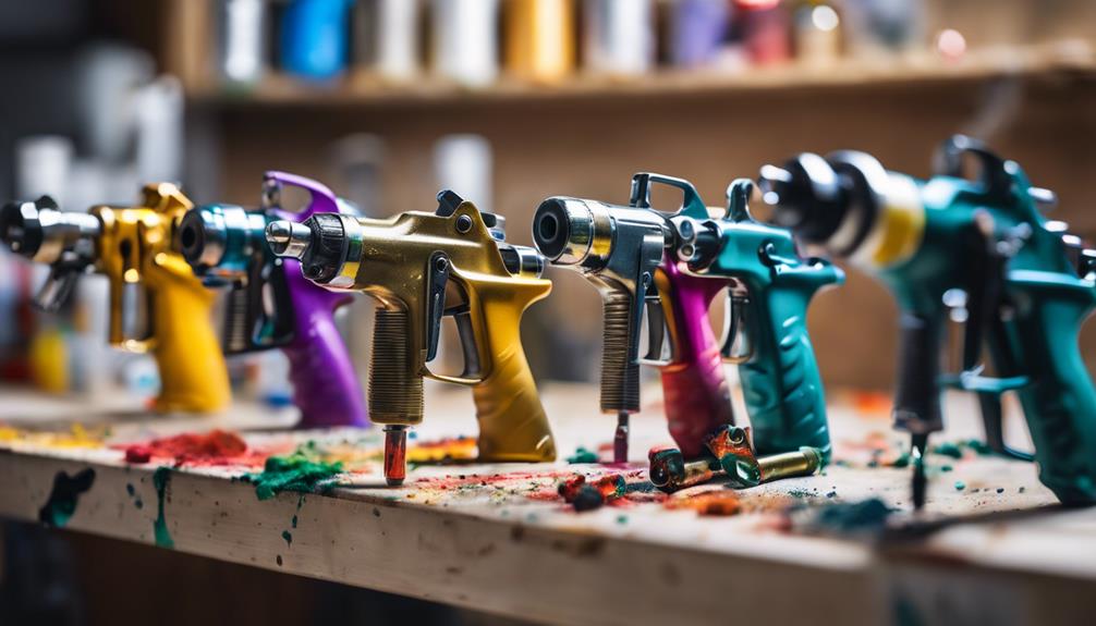 top spray paint guns