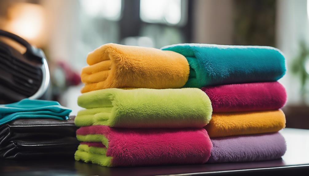 top towels for car