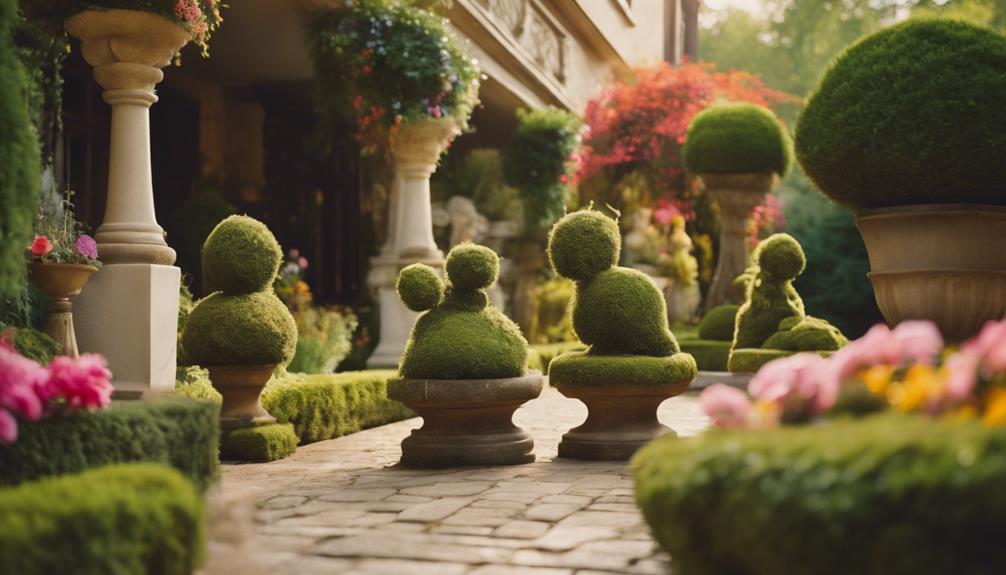 topiary decorating for homes