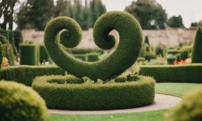 topiary shapes for gardens