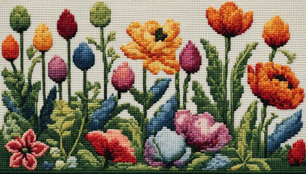 types of needlepoint canvases