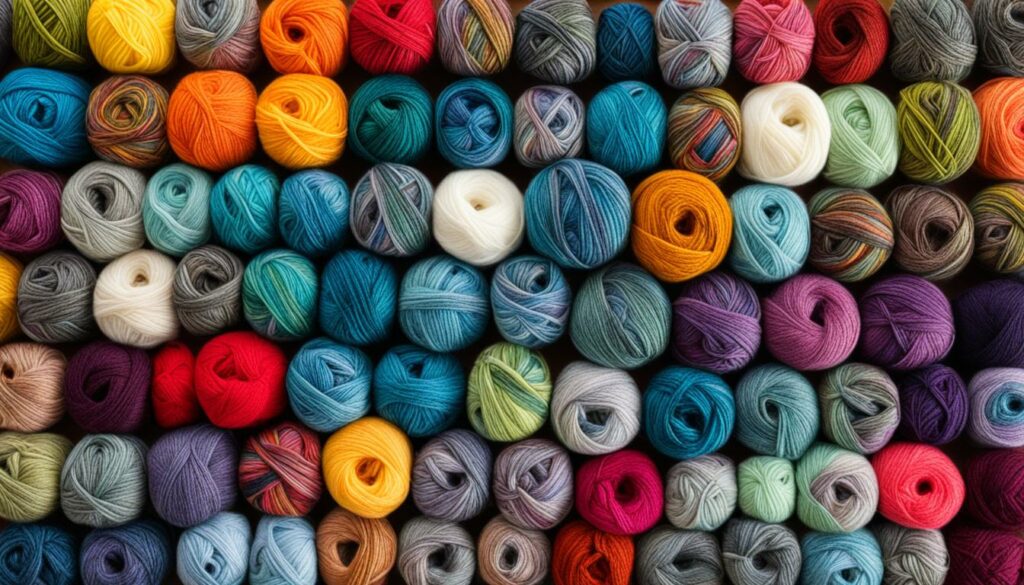 types of sock yarn