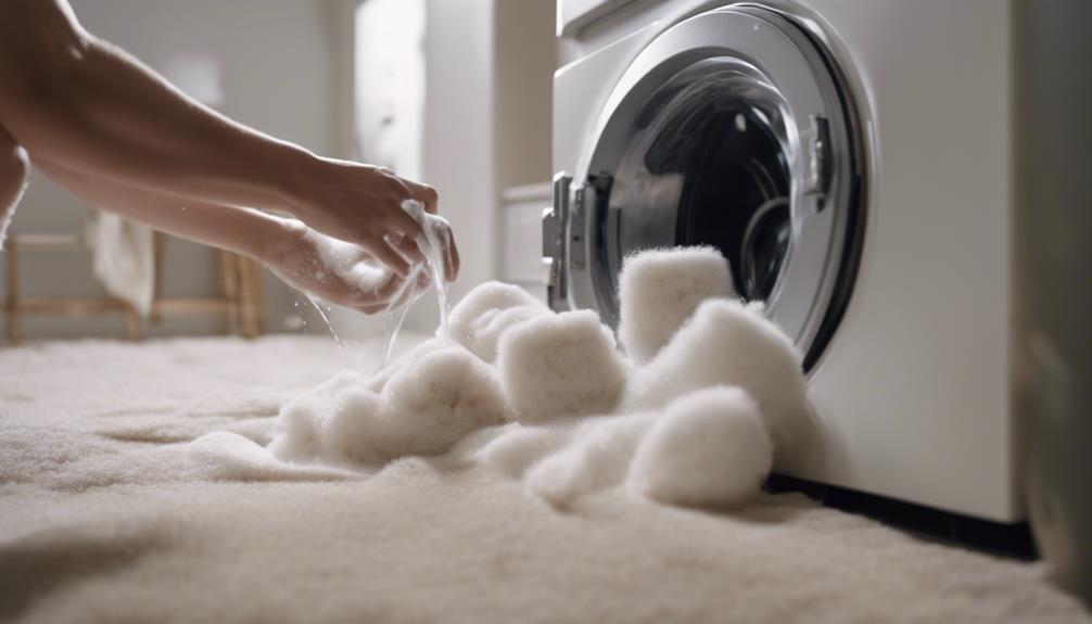 ugg comforter detergent choice