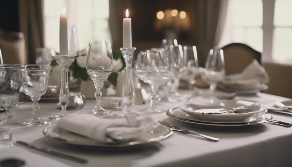 understanding tableware and etiquette