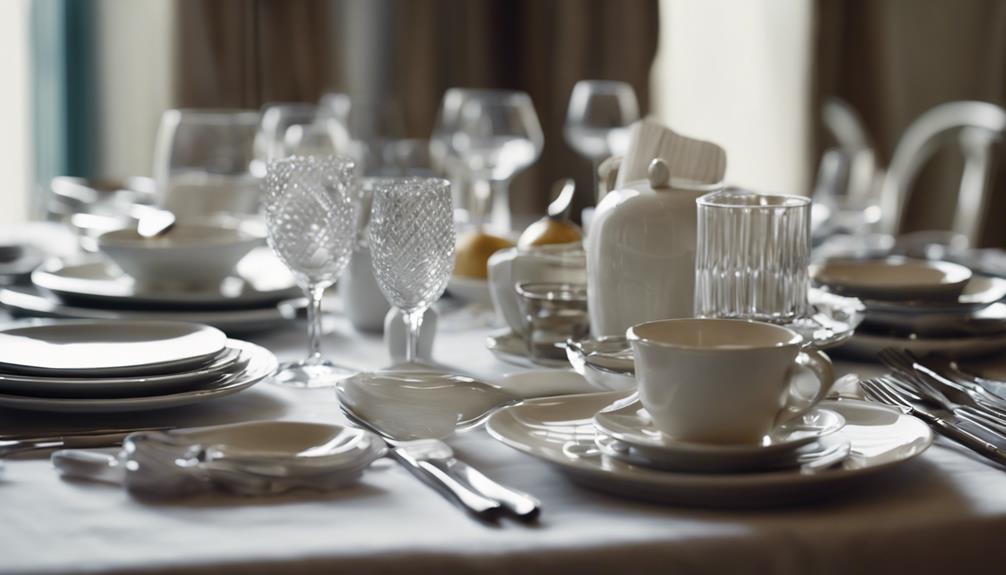 understanding the function and design of tableware