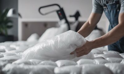 vacuum packing down comforter