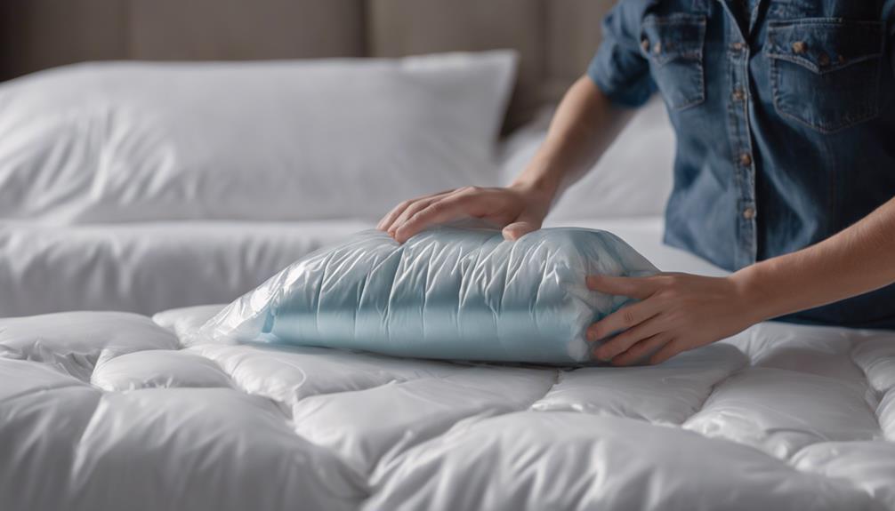 vacuum seal comforter safely