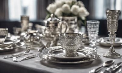 value of silver tableware