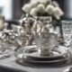 value of silver tableware
