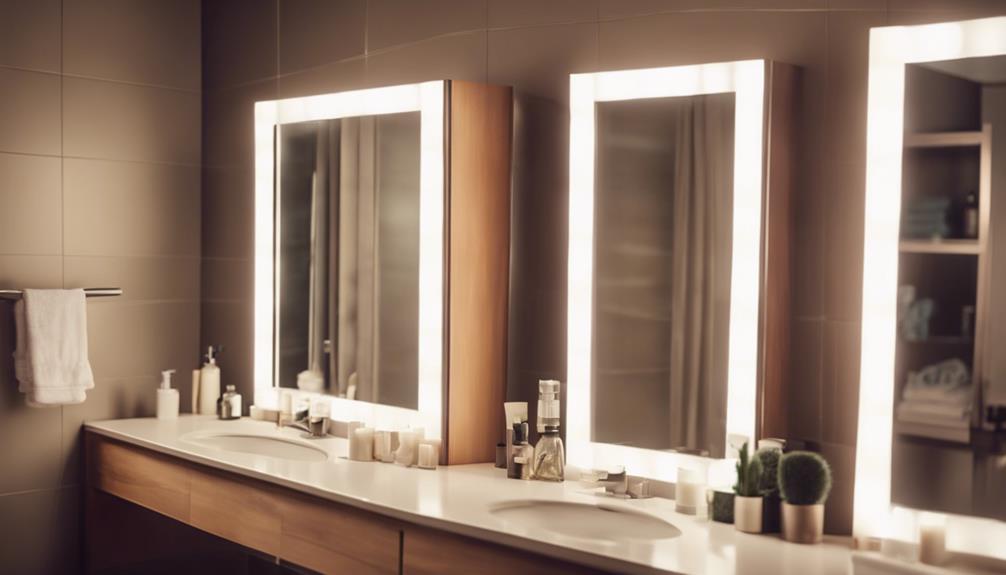 vanity mirror with lights