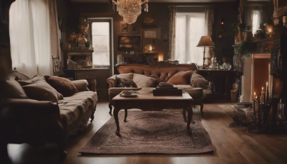 vintage furniture and decor