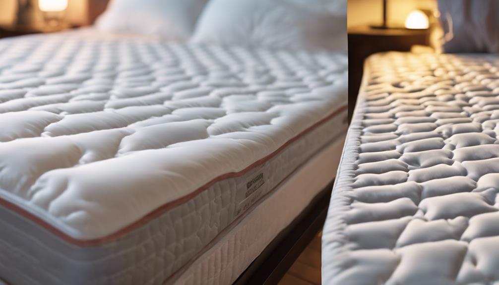 warm up with mattress pads