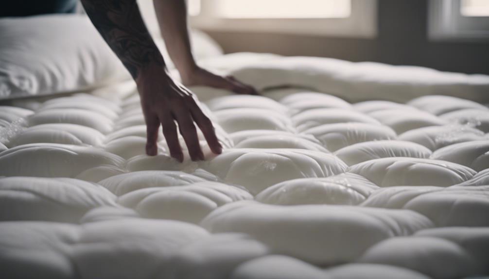 wash mattress pads regularly