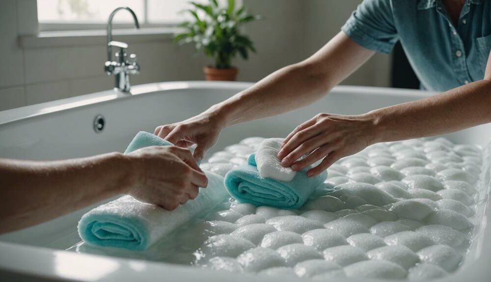 washing foam mattress pads