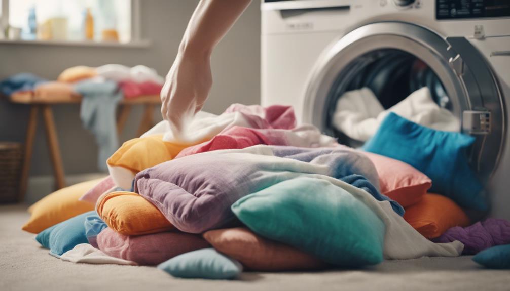 washing machine safe pillows