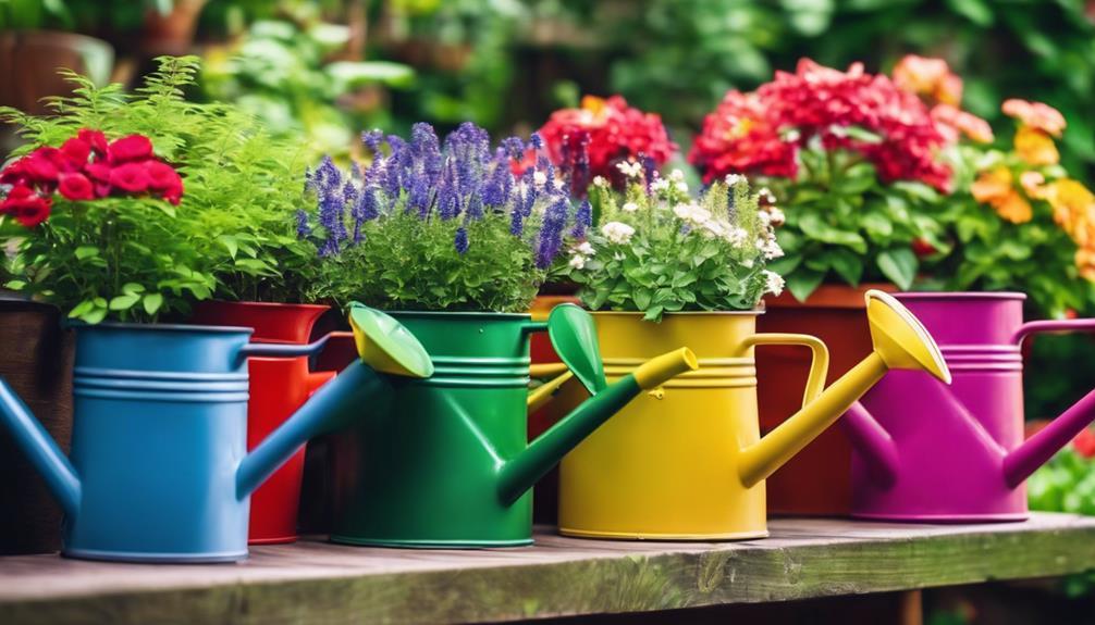 watering cans for gardeners