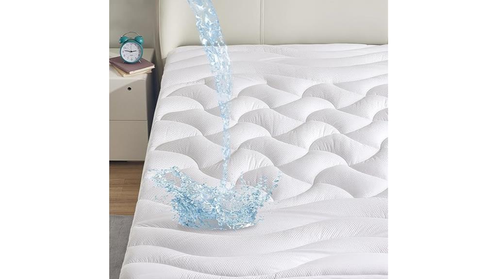 waterproof mattress topper queen