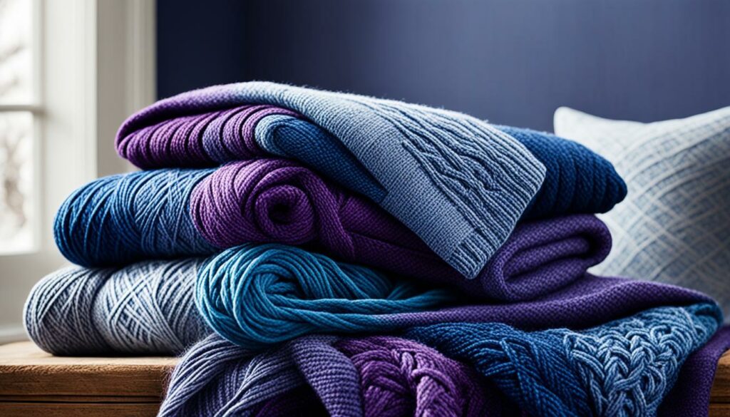 winter textile dyes