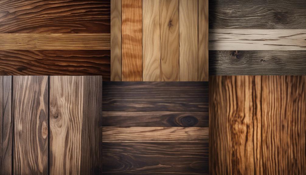 wood aesthetics and variety