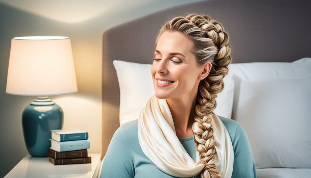 yarn braids sleep care