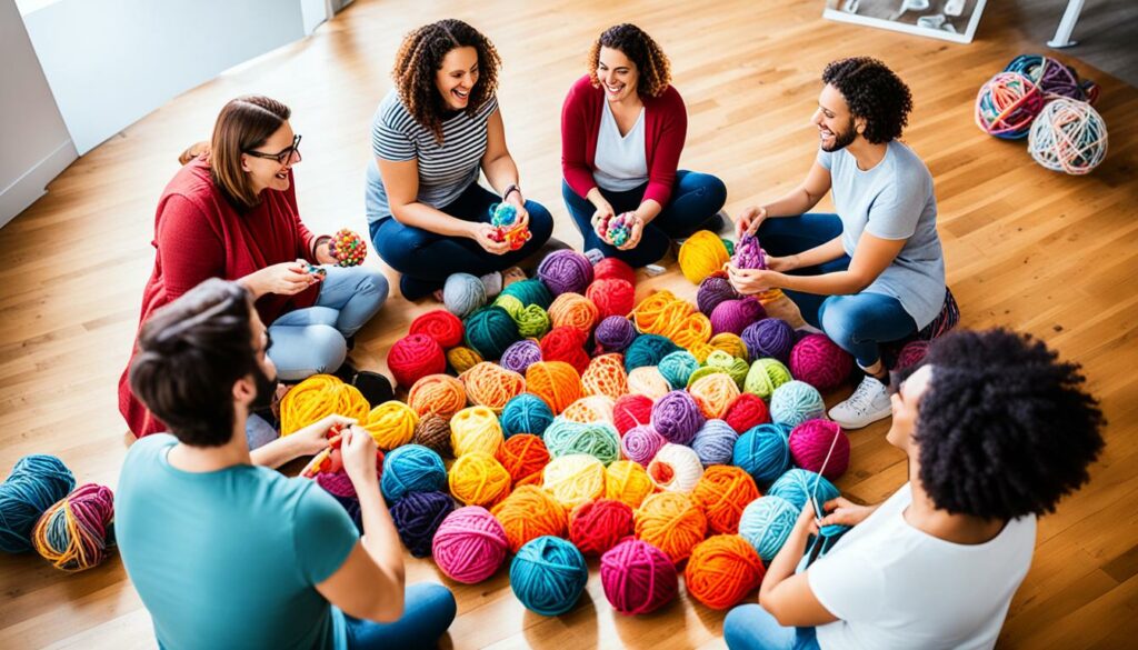 yarn crafts and community