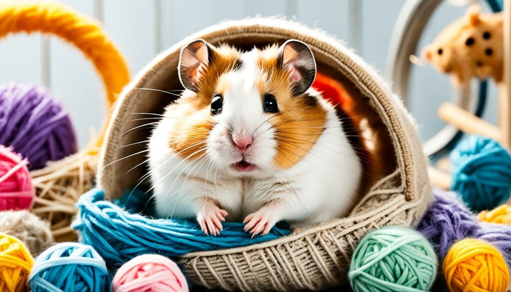 yarn safety for hamsters image