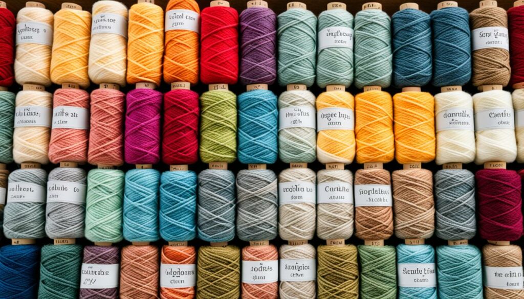yarn selection