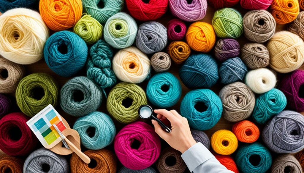 yarn selection guide