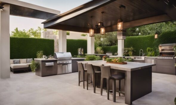 elevate outdoor cooking space
