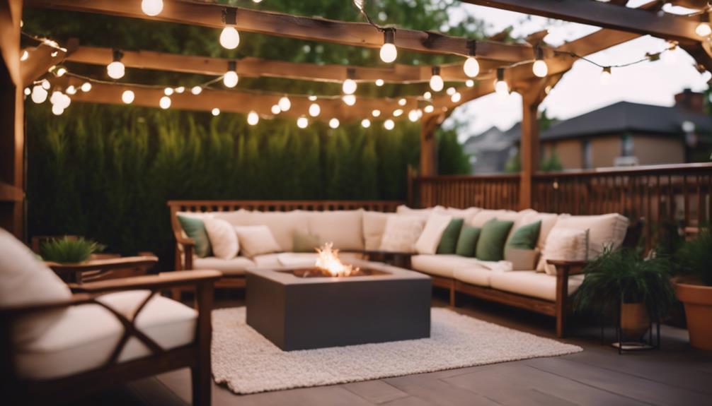 enhance outdoor spaces creatively