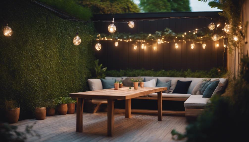 enhancing outdoor living spaces