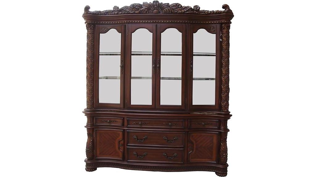 furniture review acme vendome buffet with hutch