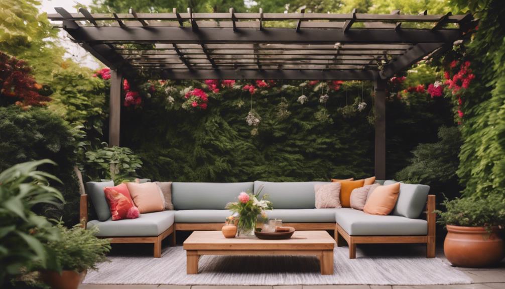 improving outdoor furniture selection