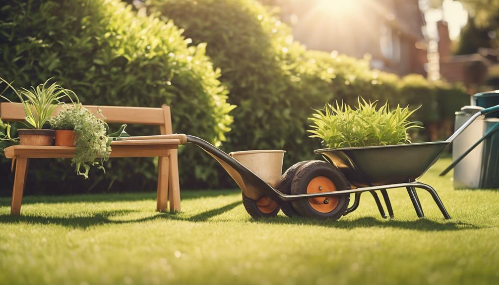 landscaping equipment and supplies