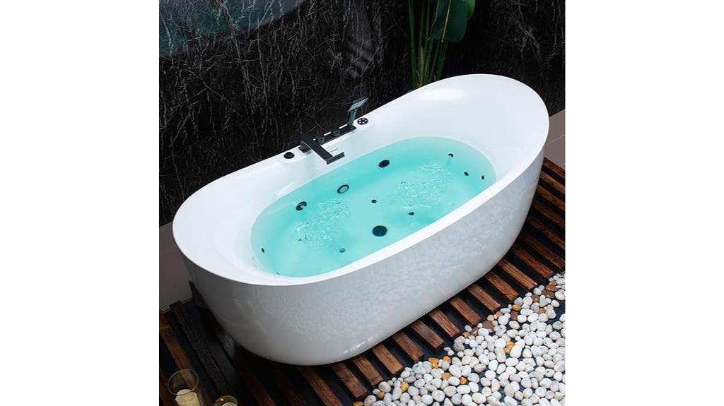 luxurious tub review details