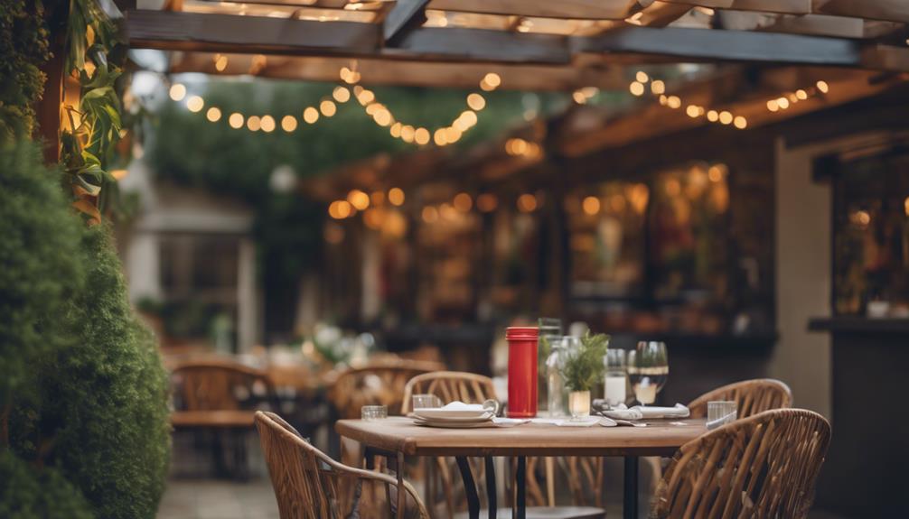 outdoor dining myths debunked