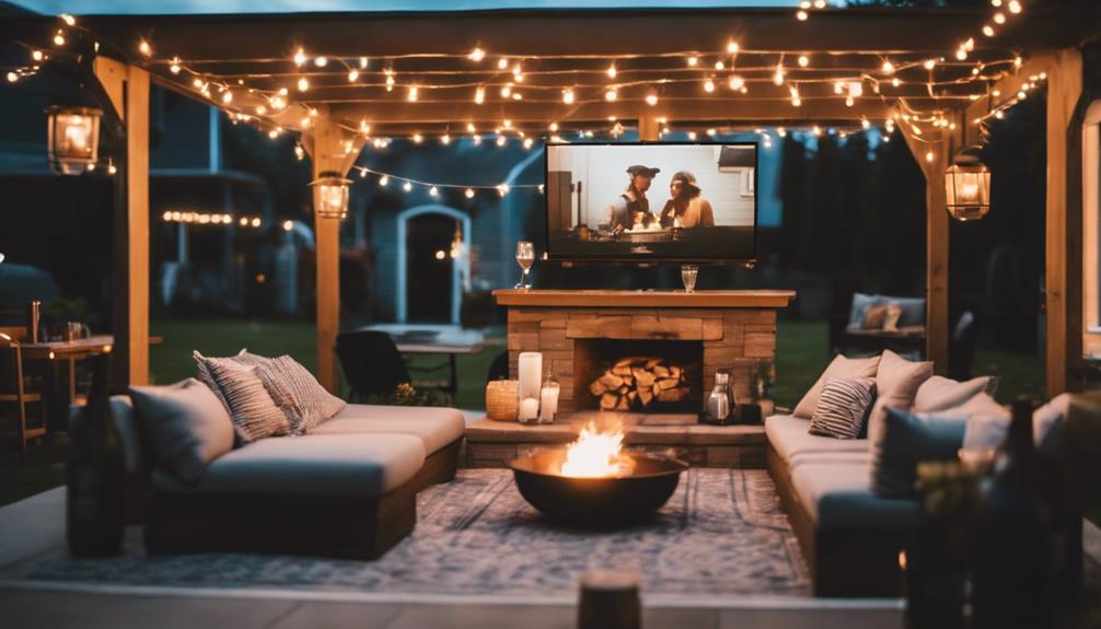 outdoor entertainment choices listed