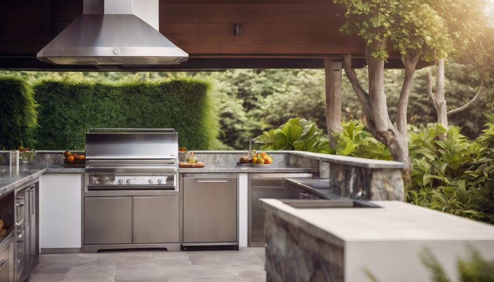 outdoor kitchen must haves